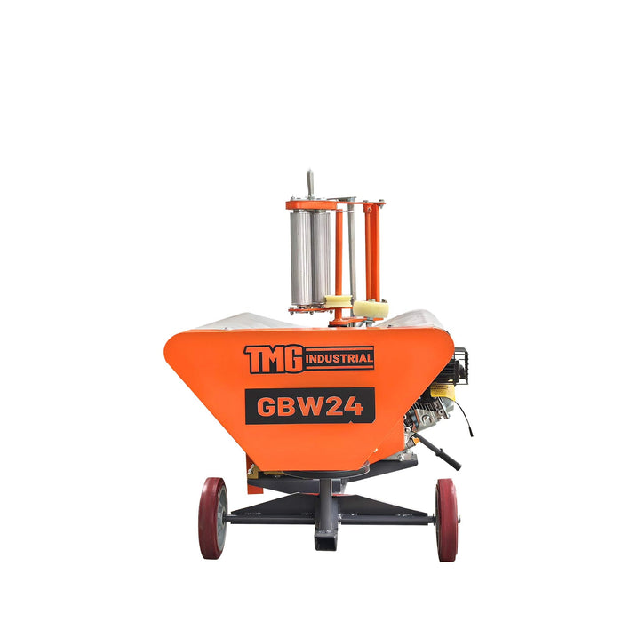 24" x 28" Bale Wrapper, 5.5 HP Gas Engine, Adjustable Film Layers, 20" - 24" Round Bales, TMG-GBW24