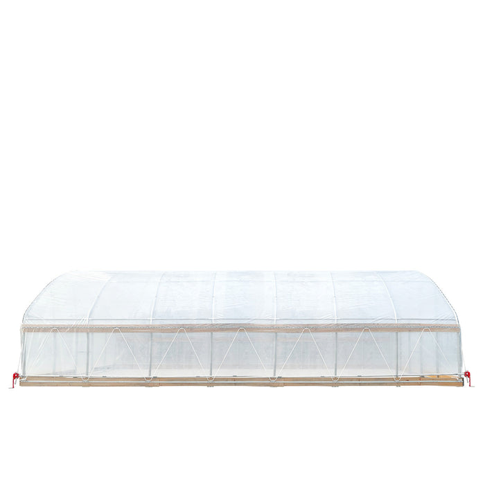 20' x 30' Tunnel Greenhouse Grow Tent w/12 Mil Ripstop Leno Mesh Cover, Cold Frame, Roll-up Windows, Peak Ceiling Roof, TMG-GH2030-V2 (Previously GH2030)