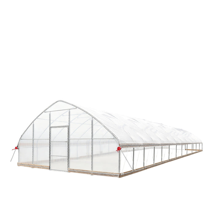 20' x 50' Tunnel Greenhouse Grow Tent w/12 Mil Ripstop Leno Mesh Cover, Cold Frame, Roll-up Windows, Peak Ceiling Roof, TMG-GH2050-V2 (Previously GH2050)