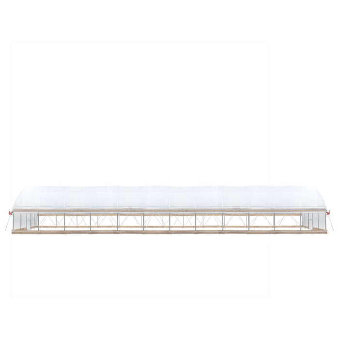 20' x 50' Tunnel Greenhouse Grow Tent w/12 Mil Ripstop Leno Mesh Cover, Cold Frame, Roll-up Windows, Peak Ceiling Roof, TMG-GH2050-V2 (Previously GH2050)
