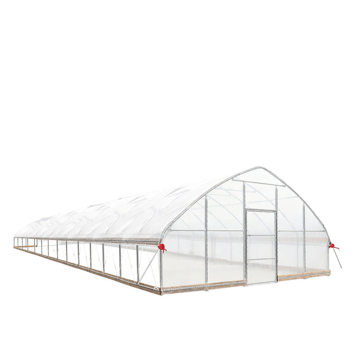 20' x 60' Tunnel Greenhouse Grow Tent w/12 Mil Ripstop Leno Mesh Cover, Cold Frame, Roll-up Windows, Peak Ceiling Roof, TMG-GH2060-V2 (Previously GH2060)