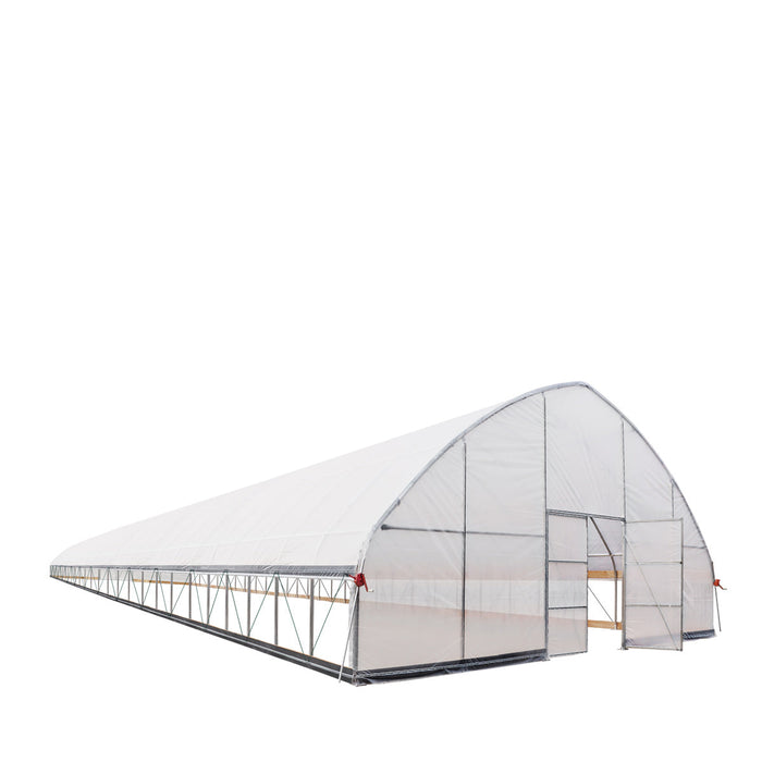 30' x 120' Commercial Tunnel Greenhouse with 6 Mil Clear Poly Covers and Roll-Up Sides TMG-GH30120-V2 (Previously GH30120)
