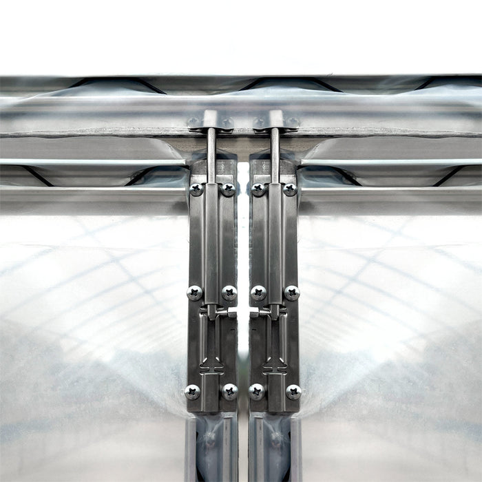 30' x 120' Commercial Tunnel Greenhouse with 6 Mil Clear Poly Covers and Roll-Up Sides TMG-GH30120-V2 (Previously GH30120)