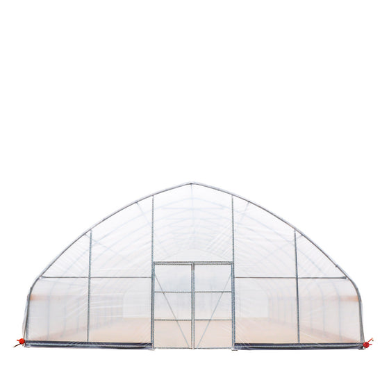 30' x 40' Commercial Tunnel Greenhouse with 6 Mil Clear Poly Covers and Roll-Up Sides TMG-GH3040-V2 (Previously GH3040)