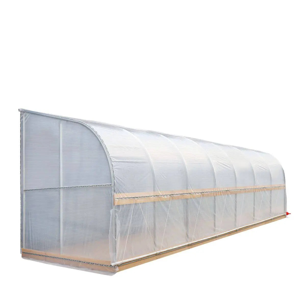 10' x 30' Lean-To Greenhouse Grow Tent w/6 Mil Clear EVA Plastic Film, Cold Frame, Hand Crank Roll-Up Side, 6-½' Sidewall, TMG-GHL1030-V2 (Previously GHL1030)