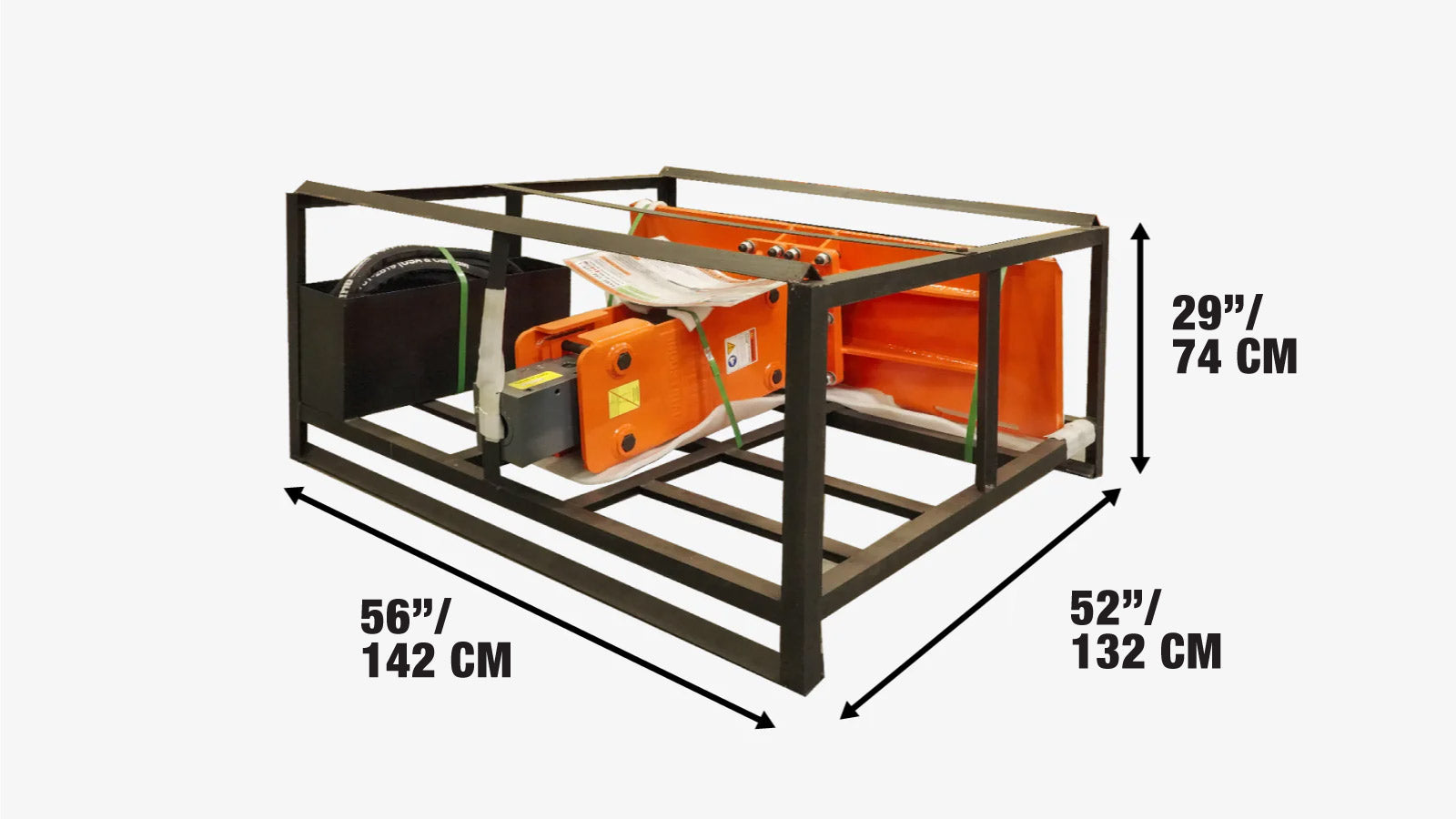 45-100 HP Skid Steer Hydraulic Breaker, 3