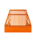 TMG Industrial 12’ Heavy Duty Static Grizzly Rock Screen, Adjustable Bolt-On Deck Bars, 4” x 4” I-Beams, 5000 lb Load Capacity, TMG-RS12