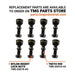 TMG Industrial 18" Excavator Stump Grinder Attachment, 3 to 7-ton Carrier, 13-20 GPM, Case Drain Line, TMG-ESG18