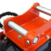 TMG Industrial 18" Excavator Stump Grinder Attachment, 3 to 7-ton Carrier, 13-20 GPM, Case Drain Line, TMG-ESG18