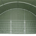 TMG Industrial 20’ x 20’ Livestock Corral Shelter, Powder Coated Structure, 12’ Dome Roof, 17 oz Military Green PVC Fabric Covering, 6-Bar Corral Panels, 5’ Front Swing Gate, TMG-ST2020L