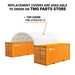 TMG Industrial 20' x 20' PE Fabric Container Shelter, Fire Retardant, Water Resistant, UV Protected, TMG-ST2021CE(Previously ST2020C)