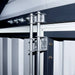 20' x 30' Metal Garage Shed, 11'10" Large Front Door, Side Entry, Window and 13' Peak Height, TMG-MS2030-D1 TMG Industrial CA
