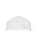 TMG Industrial 20' x 30' Straight Wall Peak Ceiling Storage Shelter with Heavy Duty 17 oz PVC Cover & Drive Through Door, TMG-ST2031V (Previously ST2030V)