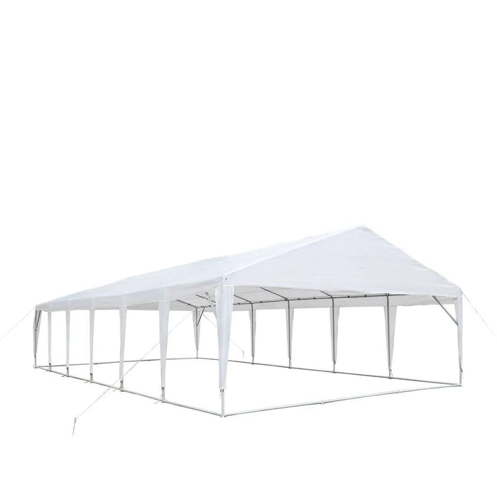 TMG 6x12 m Outdoor Party Tent, PE Fabric, 2.0m Overhead Height