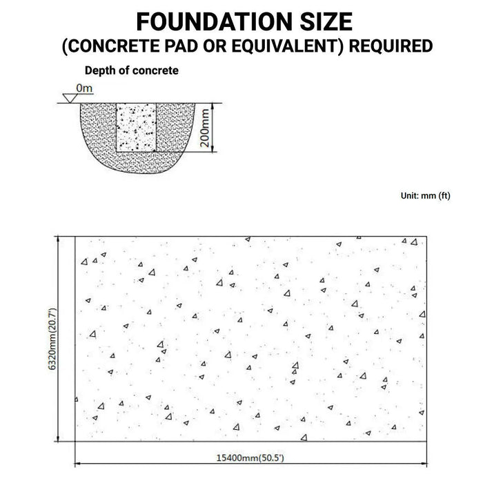 20' x 50' Tunnel Greenhouse Grow Tent w/12 Mil Ripstop Leno Mesh Cover, Cold Frame, Roll-up Windows, Peak Ceiling Roof, TMG-GH2050-V2 (Previously GH2050)