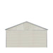TMG Industrial 21’ x 19’ Double Garage Metal Shed with Side Entry Door, 400 Sq-Ft, 8' Eave Height, 27 GA Corrugated Panels, TMG-MS2119