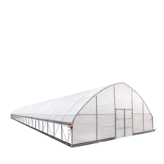 30' x 100' Commercial Tunnel Greenhouse with 6 Mil Clear Poly Covers and Roll-Up Sides TMG-GH30100-V2 (Previously GH30100)