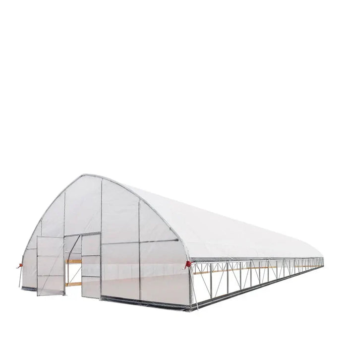 30' x 100' Commercial Tunnel Greenhouse with 6 Mil Clear Poly Covers and Roll-Up Sides TMG-GH30100-V2 (Previously GH30100)