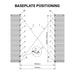TMG Industrial 30' x 40' PE Fabric Pro Series Container Peak Roof Shelter, Fire Retardant, Water Resistant, UV Protected, TMG-ST3041CE(Previously TMG-ST3040CE)