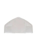 TMG Industrial 30' x 50' Straight Wall Peak Ceiling Storage Shelter with Heavy Duty 17 oz PVC Cover & Drive Through Doors, TMG-ST3050V