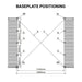 TMG Industrial 40' x 40' Dual Truss Container Shelter with Heavy Duty 21 oz PVC Cover, Fully Enclosed front and back endwalls, TMG-DT4041CG