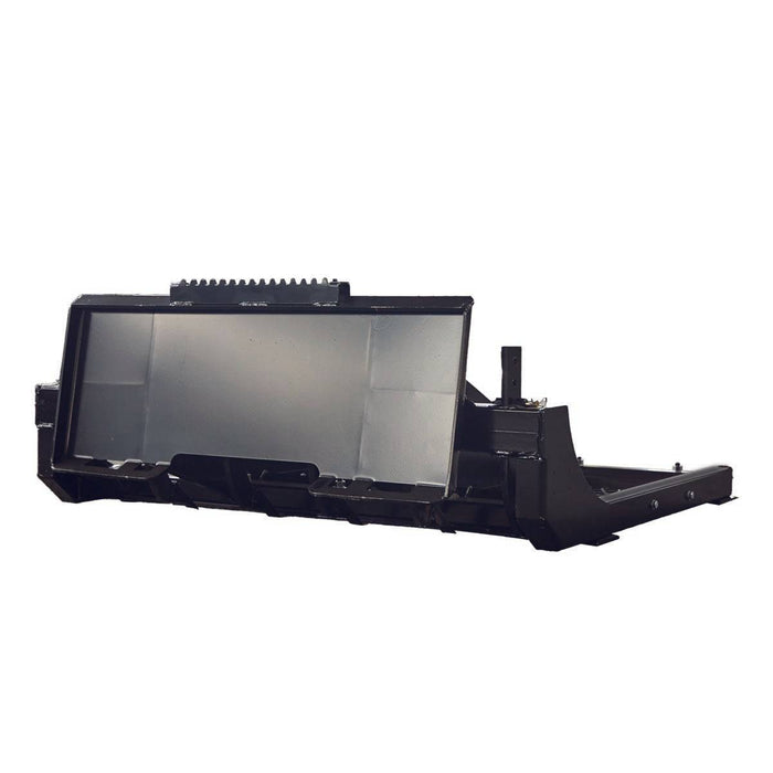 TMG Industrial 60” Skid Steer Land Plane, Adjustable & Reversible Scarifier Teeth, Bolt-On Cutting Blades, Removable Sift Screen, TMG-SLP60