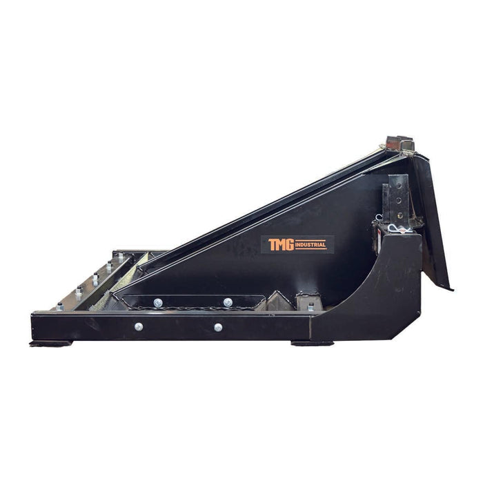 TMG Industrial 60” Skid Steer Land Plane, Adjustable & Reversible Scarifier Teeth, Bolt-On Cutting Blades, Removable Sift Screen, TMG-SLP60