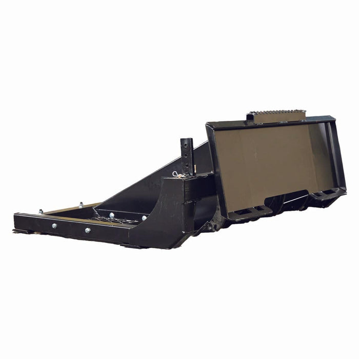 TMG Industrial 60” Skid Steer Land Plane, Adjustable & Reversible Scarifier Teeth, Bolt-On Cutting Blades, Removable Sift Screen, TMG-SLP60