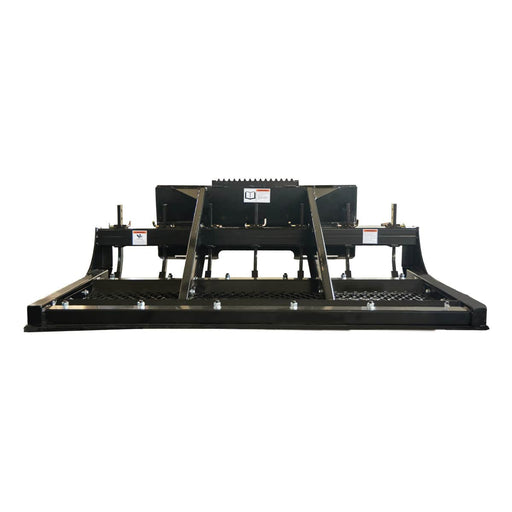 TMG Industrial 72” Skid Steer Land Plane, Adjustable & Reversible Scarifier Teeth, Bolt-On Cutting Blades, Removable Sift Screen, TMG-SLP70