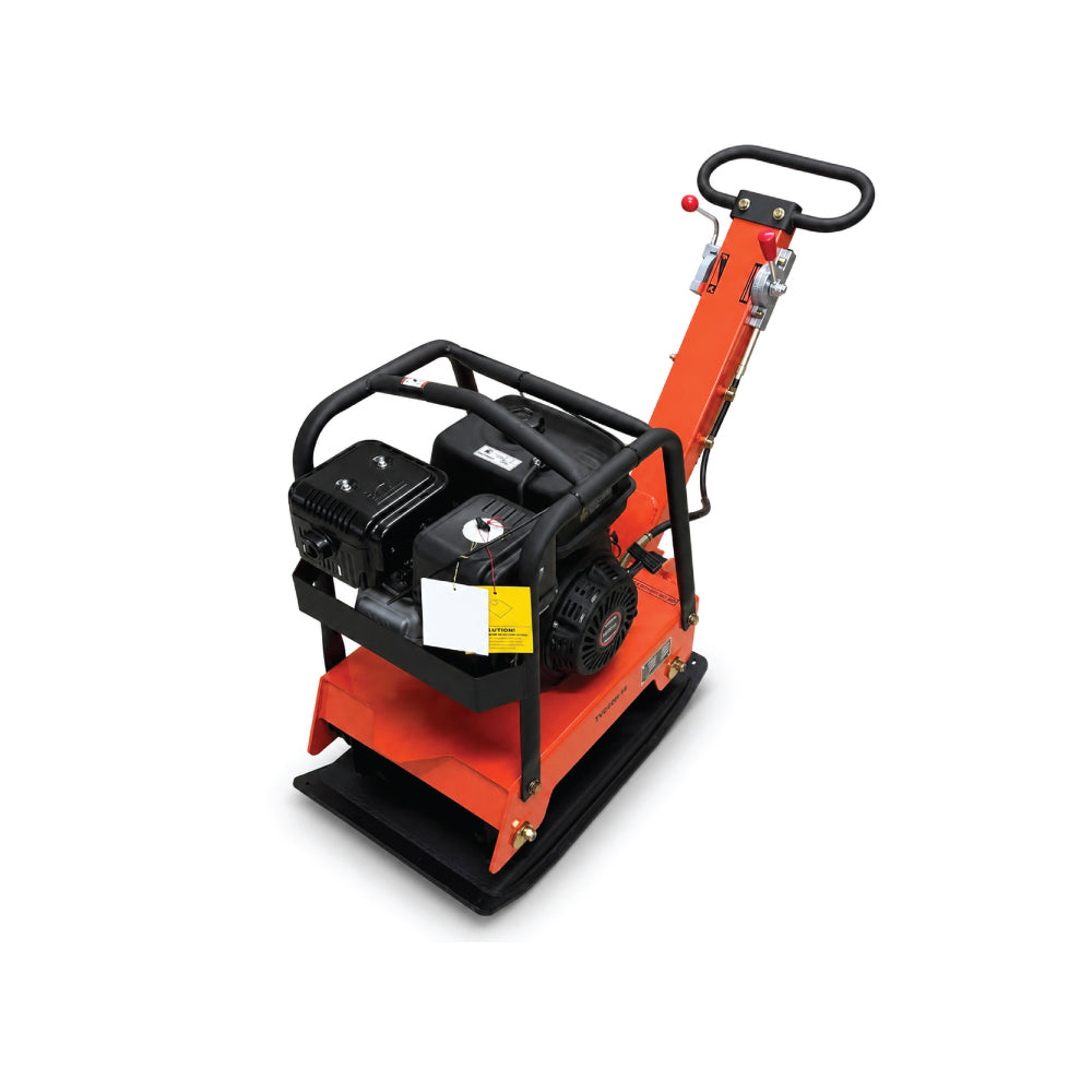 6800-lb Reversible Vibratory Plate Compactor with 13 HP Gas Engine, 20' Compaction Depth TMG-PC300L