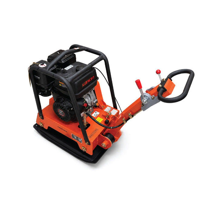 6800-lb Reversible Vibratory Plate Compactor with 13 HP Gas Engine, 20' Compaction Depth TMG-PC300L