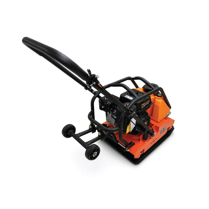 4450-lb Forward Vibratory Plate Compactor with 6.5 HP Gas Engine, 14 Inch Compaction Depth and Water Tank TMG-PCF180L