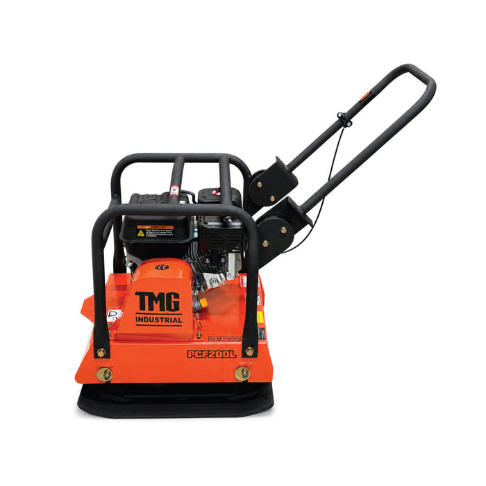 4500-lb Forward Vibratory Plate Compactor with 6.5 HP Gas Engine and 16 in. Compaction Depth TMG-PCF200L