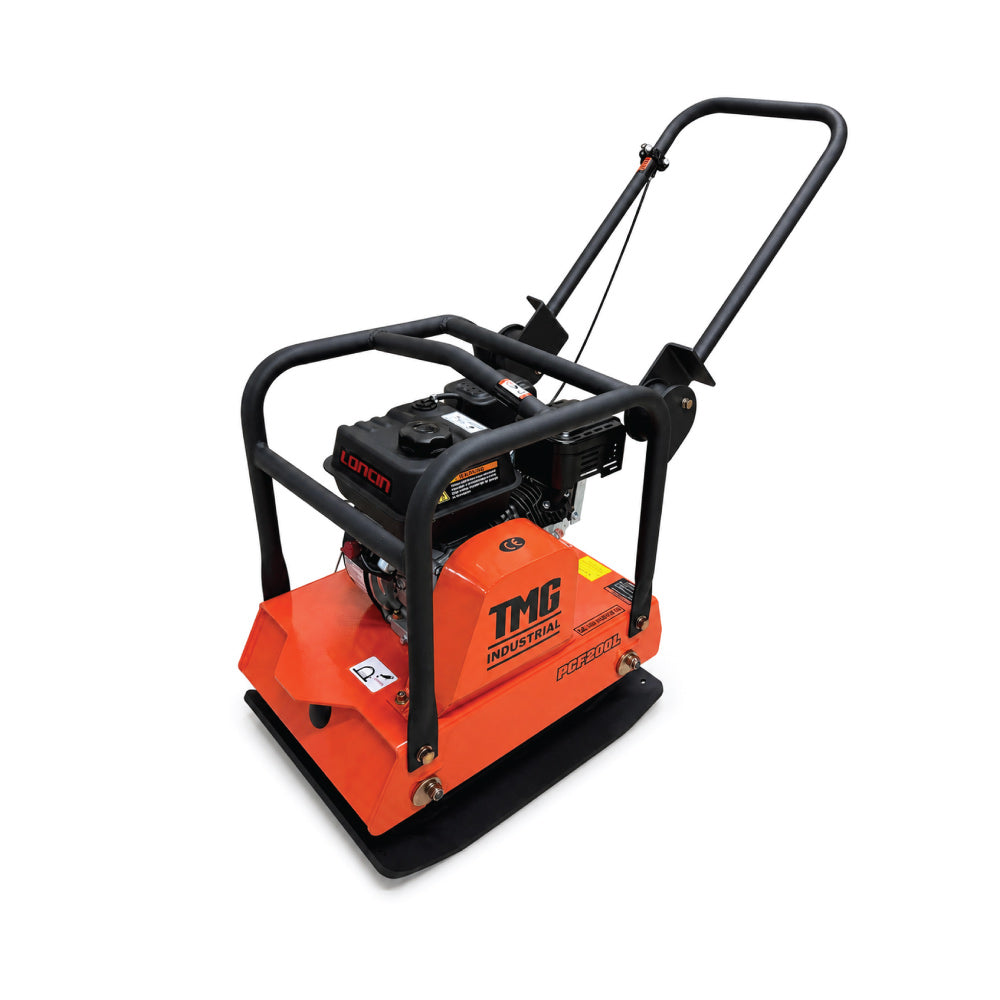 4500-lb Forward Vibratory Plate Compactor with 6.5 HP Gas Engine and 16 in. Compaction Depth TMG-PCF200L
