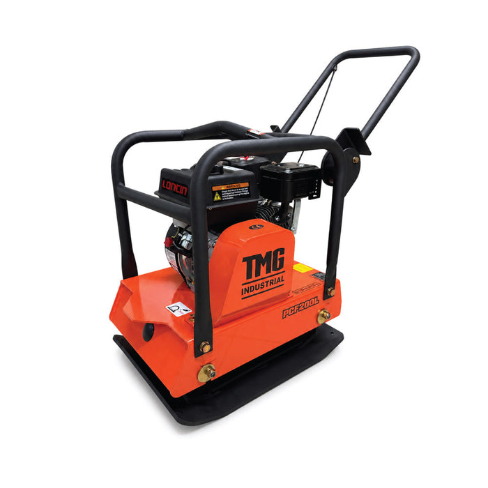 4500-lb Forward Vibratory Plate Compactor with 6.5 HP Gas Engine and 16 in. Compaction Depth TMG-PCF200L