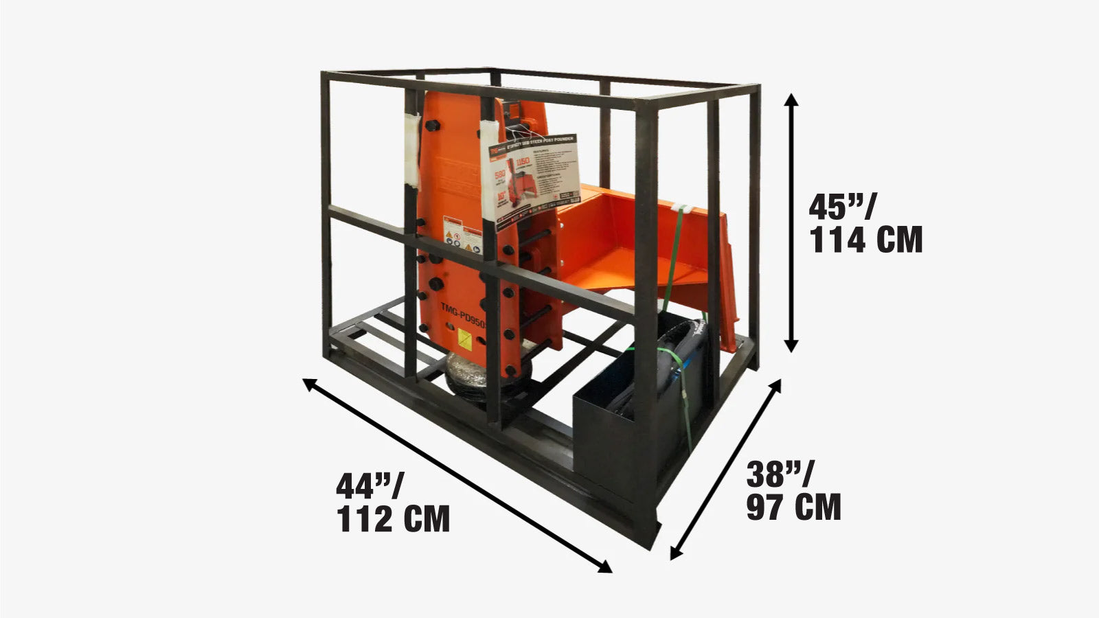 Skid Steer Post Pounder, 8