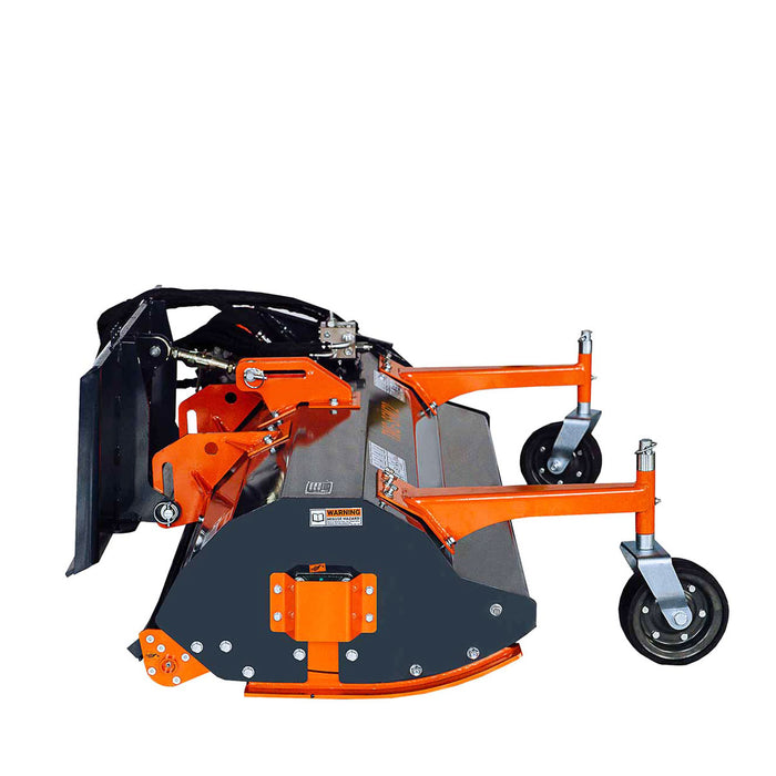 TMG Industrial 72” Hydraulic Skid Steer Flail Mower, TMG-SFM72