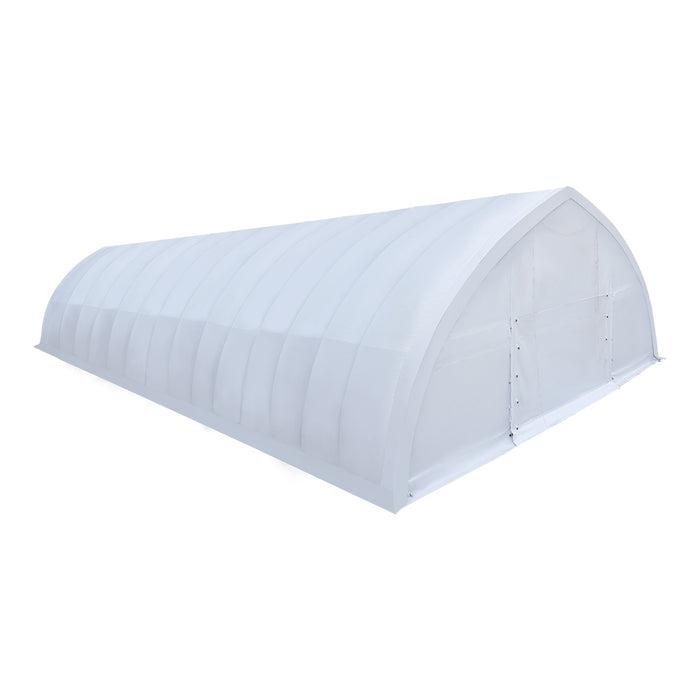 30' x 60' Peak Ceiling Storage Shelter with Heavy Duty 11 oz PE Cover & Drive Through Doors, TMG-ST3062E (Previously ST3060E)