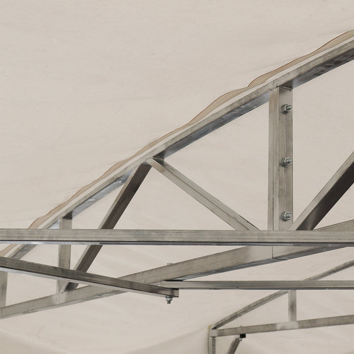 30' x 40' Retractable Mobile Shelter, 13' Clearance, 6" Nylon Casters, 17 oz PVC Cover, TMG-STM3040