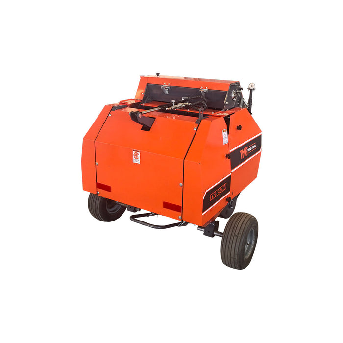 20" x 27" Round Hay Baler, Net Wrap, 3-Point Hitch, Category 1, PTO Shaft Included, 15-50 HP Tractor, TMG-TRB50N