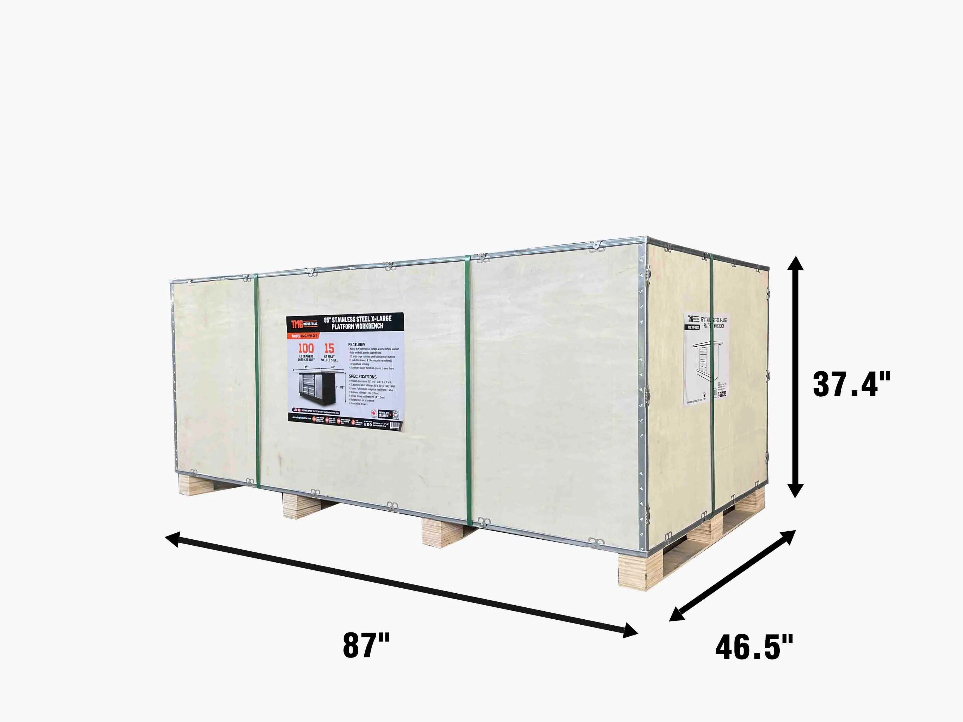 TMG Heavy Series™ Stainless-Steel Extra-Large 85