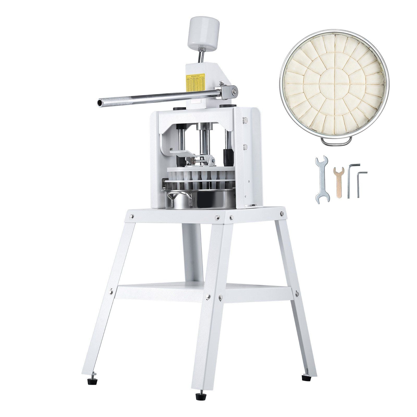 40-Piece Manual Dough Divider, Hand Press Dough Cutter, Commercial Bread Maker for Bakery Use, DOBA-DD40-shipping-info-image