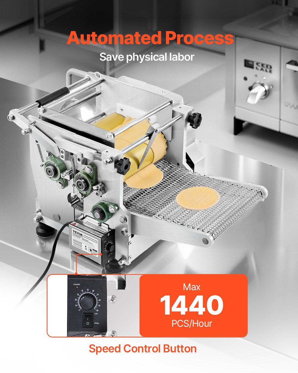 Electric Tortilla Maker, Automatic Corn Tortilla Machine, 5.5