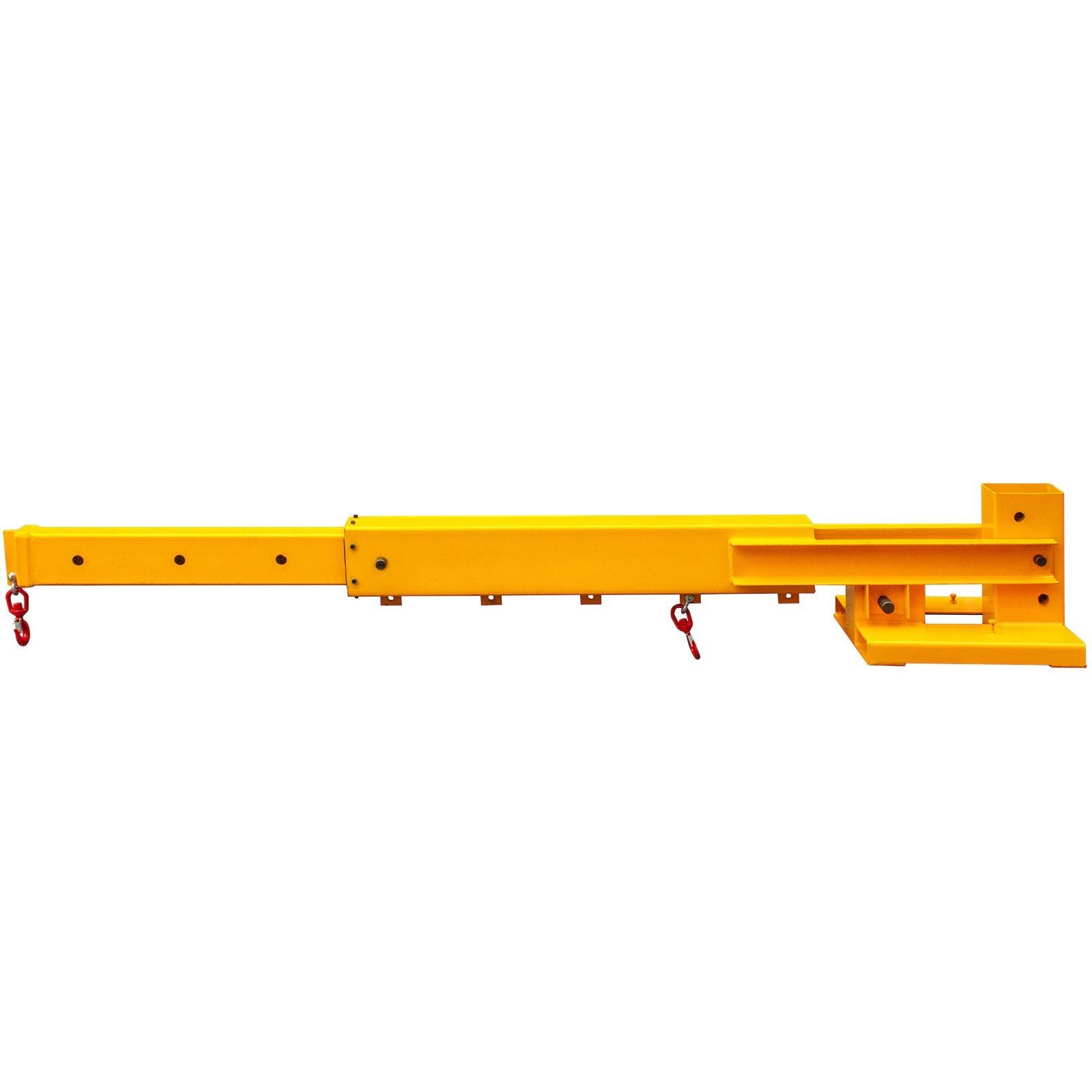 6000 lbs (3T) Forklift Mobile Crane, Truss Jib Boom with 2 Hooks, Heavy-Duty Forklift Lifting & Towing Attachment, DOBA-FC6000-shipping-info-image
