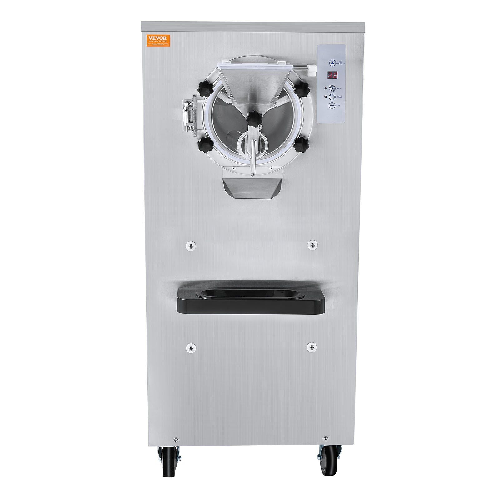 20–25L/H Commercial Ice Cream Machine, 2400W Hard Serve Maker, 8L Stainless Steel Cylinder with Adjustable Hardness & Auto Clean, DOBA-IC25-shipping-info-image