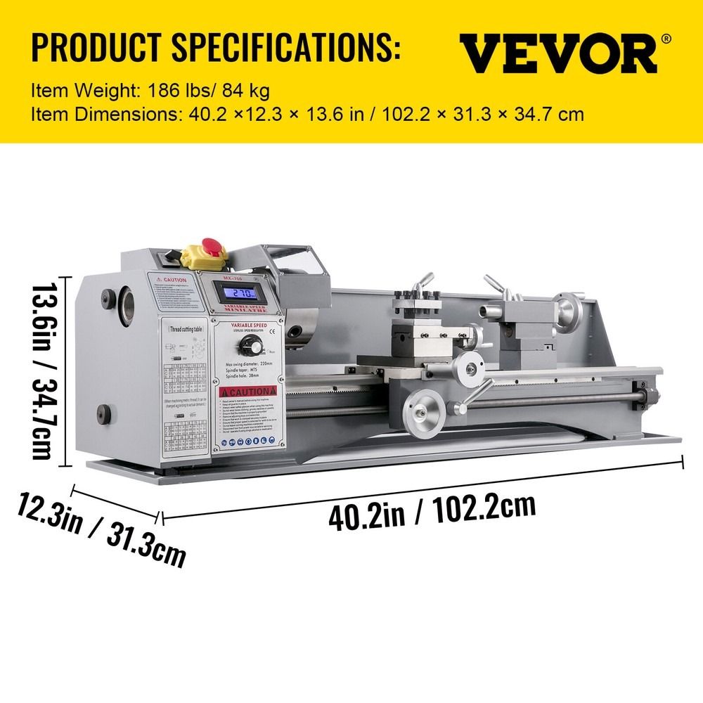 Mini Metal Lathe 8.7