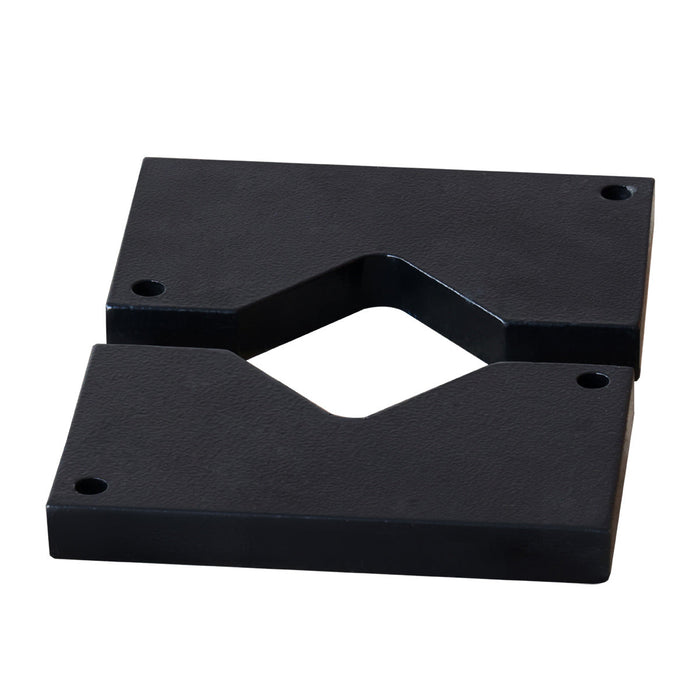 TMG Industrial 10 Ton Capacity Hydraulic Shop Press, Long Lever Manual Operation, 3 Bed Height Positions, TMG-ASP10