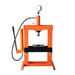TMG Industrial 10 Ton Capacity Hydraulic Shop Press, Long Lever Manual Operation, 3 Bed Height Positions, TMG-ASP10