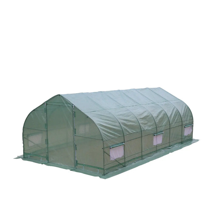 10' x 20' Peak Roof Tunnel Greenhouse