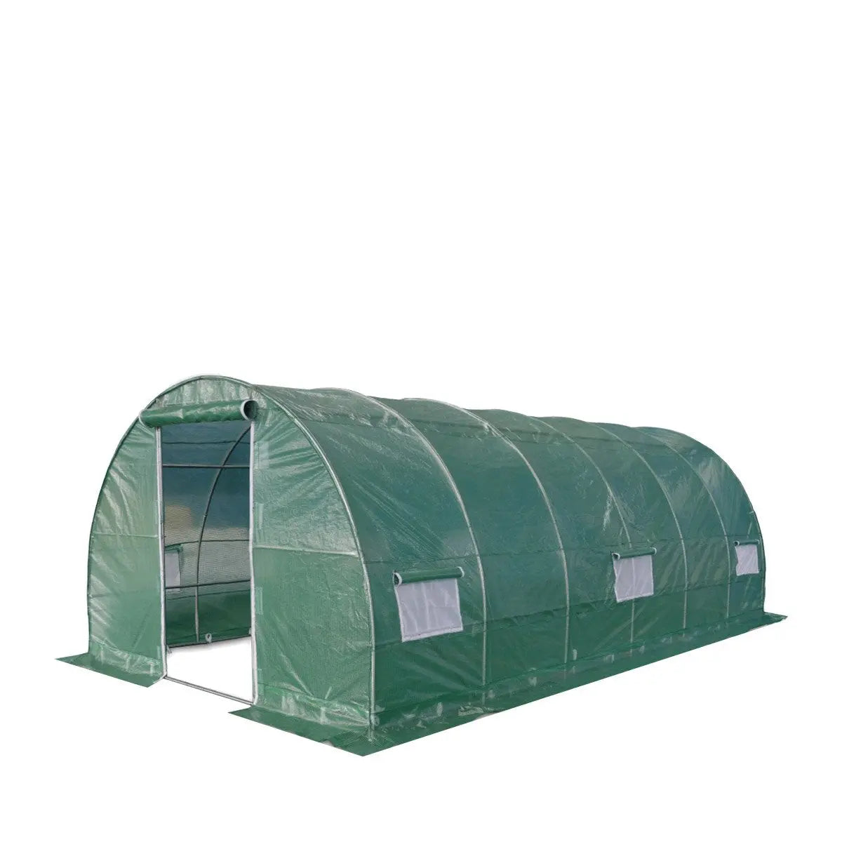 ①サウナテントQuadrangular Greenhouse 10' x 20' Tunnel Greenhouse Grow Tent w/Ripstop Leno Cover, Cold